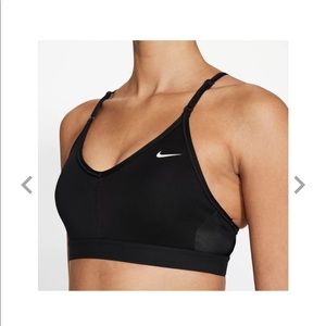 NWOT Nike dri fit Indy padded v-neck sports bra!!!